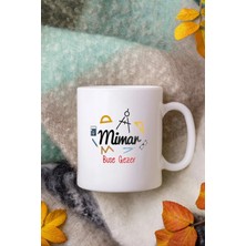 Alya Gift Shop Kişiye Özel Mimar Kupa Bardak