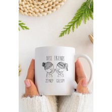 Alya Gift Shop Kişiye Özel Best Friends Kupa Bardak