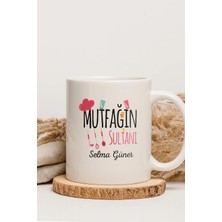 Alya Gift Shop Kişiye Özel Mutfağın Sultanı Kupa Bardak