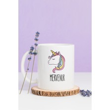Alya Gift Shop Kişiye Özel Unicorn Kupa Bardak