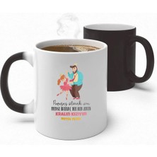 Alya Gift Shop Kişiye Özel Prenses Olmak Için Prense Ihtiyaç Yok Ben Kralın Kızıyım Sihirli Kupa Bardak