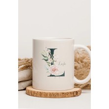 Alya Gift Shop Kişiye Özel L Harfli Kupa Bardak