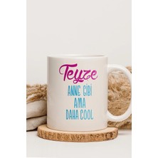 Alya Gift Shop Kişiye Özel Teyze Kupa Bardak