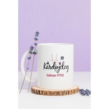 Alya Gift Shop Kişiye Özel Kardiyolog Kupa Bardak