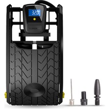 Happy Trend Michelin MC12209 Dijital Basınç Göstergeli Çift Pistonlu Ayak Pompası