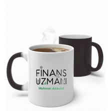 Alya Gift Shop Kişiye Özel Finans Uzmanı Sihirli Kupa Bardak