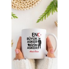 Alya Gift Shop Kişiye Özel En Büyük Asker Bizim Asker Kupa Bardak