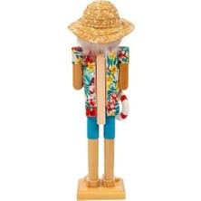 Kurt Adler Plaj Santa Fındıkkıran, 38 cm Boyunda