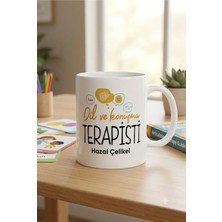 Alya Gift Shop Kişiye Özel Dil ve Konuşma Terapisti Kupa Bardak