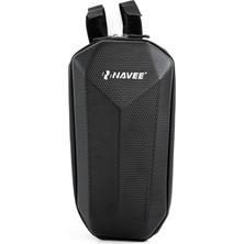 Happy Trend Navee Hanging Bag – 4 L Gidon Çantası, Elektrikli Scooter ve Bisiklet Için, Hafif (0,33 Kg), Su Geçirmez, Kolay 2 Adımda Montaj, Cep Telefonu, Kilit ve Aksesuar Için
