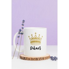 Alya Gift Shop Kişiye Özel Kişiye Özel Taçlı Kupa Bardak
