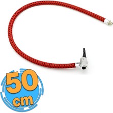 Happy Trend Bisiklet Pompası Hortumu Yedeği 1 Adet Kopmaz Sağlam 50 cm Standart