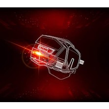 Mad Catz Rat 8+ Adv Oyun Faresi (USB/KIRMIZI/20000DPI/11 Düğme) - MR06DCINRD000-0