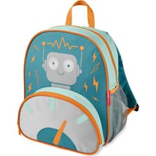 Happy Trend Skip Hop Sparks Küçük Çocuk Sırt Çantası, Okul Öncesi Yaş 3-4, Robot (Üretici Tarafından Üretimi Durduruldu)