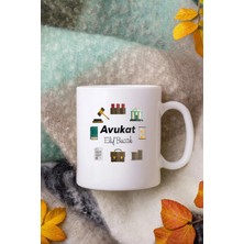 Alya Gift Shop Kişiye Özel Avukat Kupa Bardak