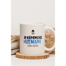 Alya Gift Shop Kişiye Özel Iş Güvenliği Uzmanı Kupa Bardak