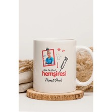 Alya Gift Shop Kişiye Özel Yılın Hemşiresi Kupa Bardak