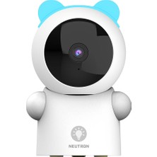 Neutron NTL-BC-05M Akıllı Mavi Bebek Kamerası, Hassas Termometre ve Ninni Çalar