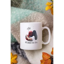 Alya Gift Shop Kişiye Özel Her Zaman Yan Yana Kupa Bardak