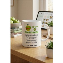 Alya Gift Shop Kişiye Özel Diyetisyen Kupa Bardak