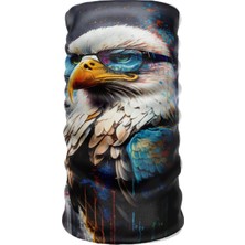 Happy Trend Bebo Store Extreme Spor Motor ve Bisiklet Kullananlara Özel Desenli Buff Boyunluk Bandana Balaklava - Animal-3