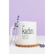 Alya Gift Shop Kişiye Özel Kadın Kupa Bardak