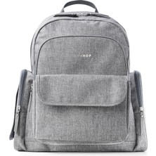 Happy Trend Skip Hop Taşınabilir Değiştirme Pedi ile Bebek Bezi Çantası Sırt Çantası, 9 Toplam Cep, Kolay Erişim Mendil Cebi, Fermuarlı Yan Cep, Bagaj Kılıfı ve Bebek Arabası Askıları, 15 Inç Dizüstü Bilgisayara