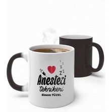 Alya Gift Shop Kişiye Özel Anes Tezi Teknikeri Sihirli Kupa Bardak