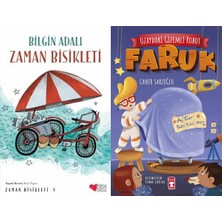 Can Yayınları Zaman Bisikleti 1 (Bilgin Adalı) ve Uzaydaki Gizem Li Robot Faruk