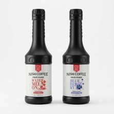 Nish Coffee Blue Berry - Karpuz Aromalı Püre Sos 2 x 1.150 gr
