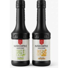 Nish Coffee Kavun -Elma Aromalı Püre Sos 2 x 1.150 gr