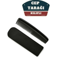 Modacar Kılıflı Cep Tarağı - 14 x 3 cm | Kompakt, Şık ve Taşınabilir Erkek Bakım Tarağı