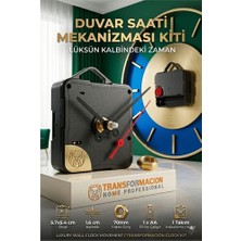 Modacar Sessiz Akar Saat Mekanizması Askılı Duvar Saati Motoru Akrep Yelkovan Seti 723157