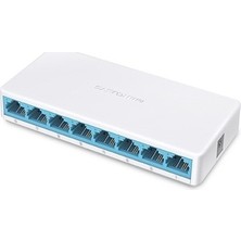 Bezos 8 Portlu Yönlendirilemeyen Switch, Hızlı Veri Aktarımı
