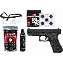 We Glock 19 Gen 4 Siyah  Tabanca [ Full Set]