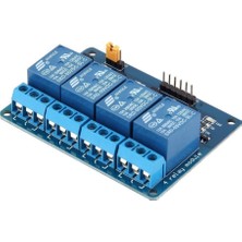Sensör Modül Arduino 5V 4 Kanal Röle Kartı - 4 Lü Röle Modülü Opto Izoleli