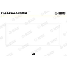 Kol Yatak - (Dacia Sandero, Duster, Logan, Dokker, Lodgy) - (GLYCO-7142434025MM)