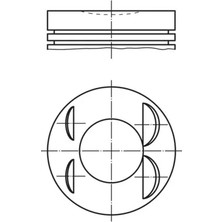Piston Segman - (Dacia Sandero, Duster, Dokker, Lodgy) - (MAHLE-021PI00127000)