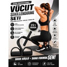 Gus Company Siyah Mekik Aleti (Body Trimmer - Pedal Puller) - Vücut Şekillendirici ve Kondisyon Küreği