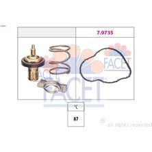 Termostat - (Dacia Sandero, Duster, Logan, Dokker, Lodgy) - (FACET-78930)