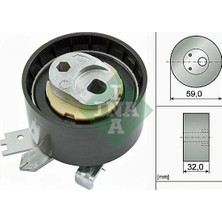 Triger Gergi Rulmanı - (Dacia Duster, Sandero, Logan, Dokker, Lodgy) - (SCHAEFFLER-INA-531090610)