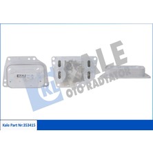 Motor Yağ Soğutucu - (Fiat Panda, 500, Punto, Doblo, Tipo, Fiorino, Egea, Mito) - (KALE-353415)