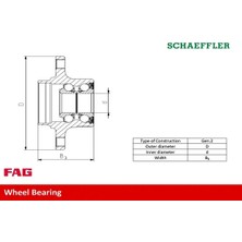 Porya ve Rulman - (Fiat Ducato) - (SCHAEFFLER-FAG-713640560)