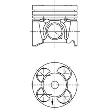 Piston Segman - (Fiat Panda, 500) - (YENMAK-3104147000)