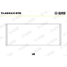 Kol Yatak - (Dacia Logan, Sandero, Duster, Dokker, Lodgy) - (GLYCO-7142434STD)