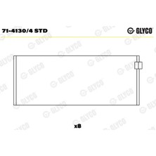 Kol Yatak - (Fiat Ducato, Croma, 131, Argenta, Campagnola) - (GLYCO-7141304STD)