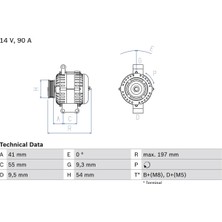 Hc Cargo Alternatör - (Fiat 500, Panda, Grande Punto, Punto, Doblo, Tipo, Fiorino, Qubo, Idea, Strada, Linea, Palio, Egea, Mito) - (HC-CARGO-F032115963)
