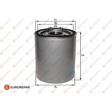 Yağ Filtresi - (Fiat Panda, 500, Grande Punto, Punto, Doblo, Tipo, Bravo, Stilo, Seicento, Fiorino, Qubo, Idea, Strada, Linea, Marea, Brava, Palio, Siena, Egea, Mito) - (EUROREPAR-1682274780)