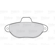Fren Balatası - (Fiat Panda, 500, Punto, Seicento, Cinquecento) - (VALEO-670001)