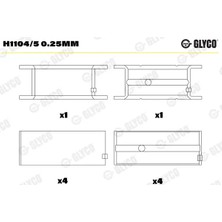 Ana Yatak - (Fiat Ducato) - (GLYCO-H11045025MM)